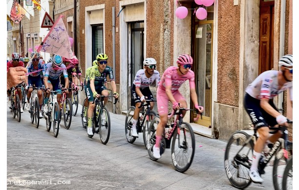 2024, Gioved 9 Maggio - Il Giro d'Italia passa dal Cenro Storico