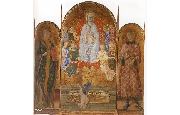 Assunzione della Vergine con San Tommaso e Angeli tra i Santi Stefano e Sigismondo