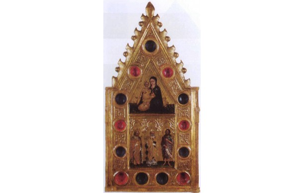 Madonna dell'umilt, San Giovanni Battista, San Biagio, San Ludovico o Sigismondo