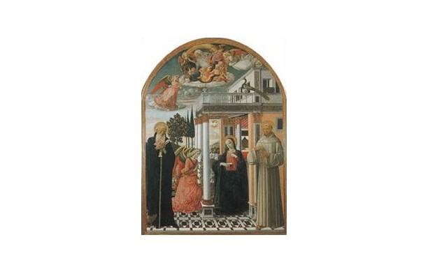 Annunciazione e i Santi Antonio Abate e Francesco