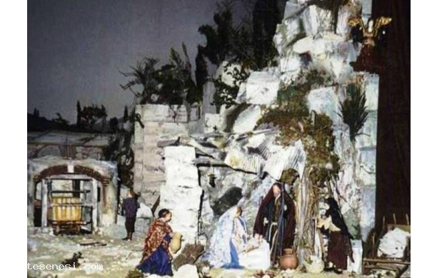 Presepe anno 2002 - Cava di travertino