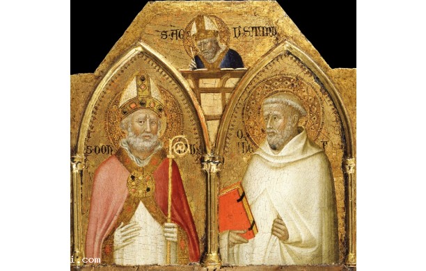 Sant'Agostino con San Donato e San Giovanni Gualberto