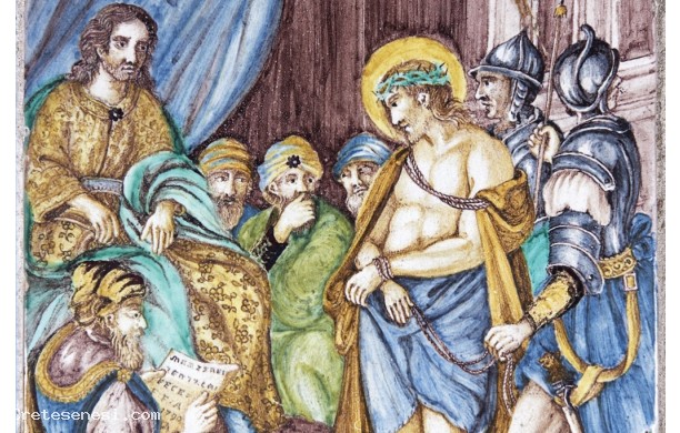 Via Crucis, Stazione 01 - La condanna