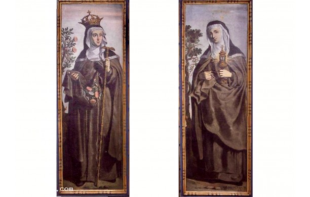 Santa Chiara e Santa Elisabetta d'Ungheria