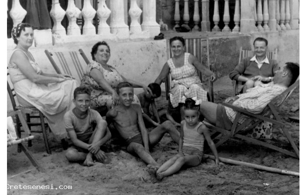 1955 - Ascianesi in vacanza al mare