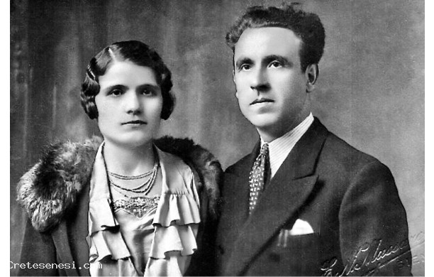 1925, 20 Aprile - Foto ricordo del giorno di matrimonio