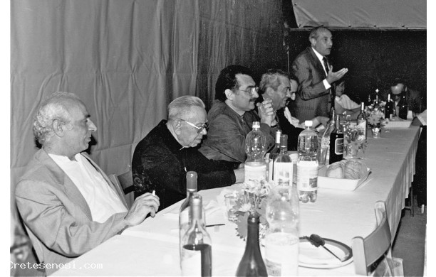 1992 - Cena dei Menciaioli, discorso di apertura della cena