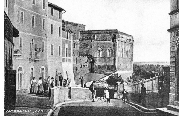 1916 - Il borgo esterno al Castello