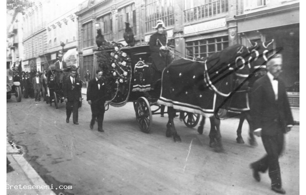 1929 - Il funerale solenne di Giovanni Bacconi a Nizza