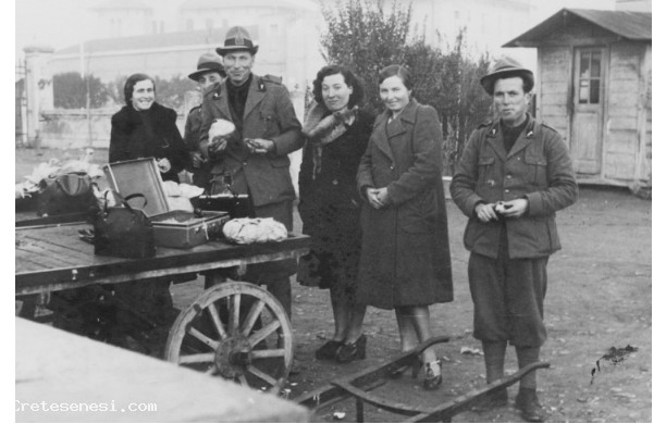 1942 - Veloce incontro alla stazione di Chiusi