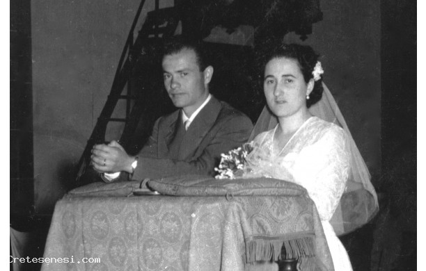 1954, Sabato 2 Ottobre - Matrimonio Trapassi - Lucatti