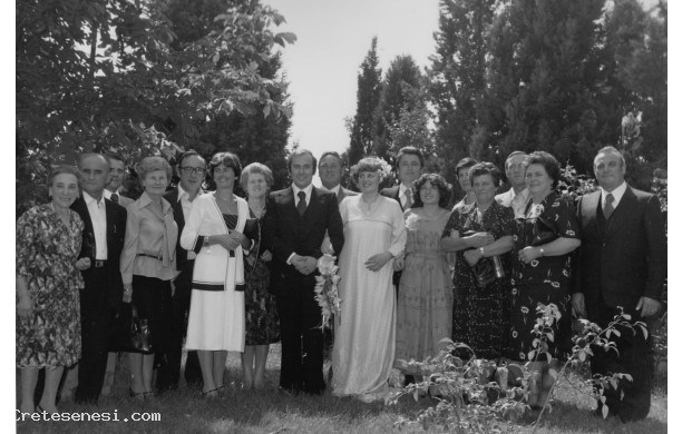 1977, Domenica 11 Settembre - Tanti invitati al matrimonio