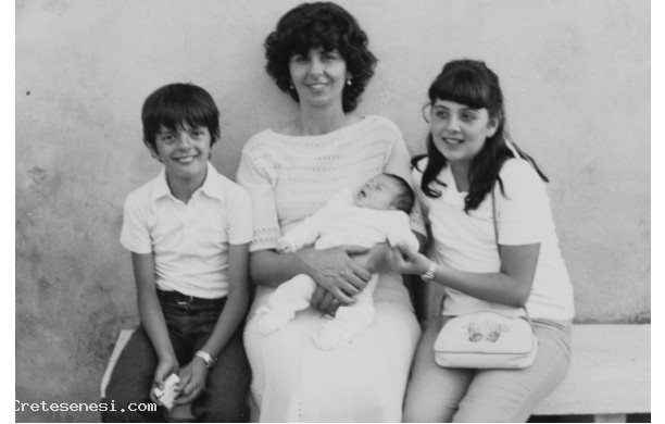 1980 - Elena e i suoi 3 figli