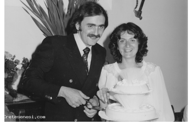 1978 - Taglio Della Torta al pranzo nuziale