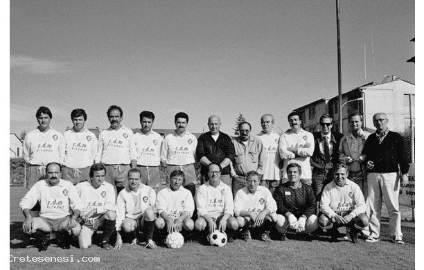 1985 - il GS Rapolano con le maglie sponsorizzate