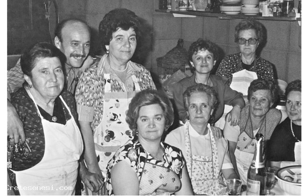 1983, Sabato 17 Settembre - Garbo d'Oro, Il gruppo impegnato in cucina