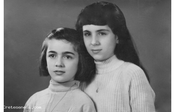 1956 - Le sorelline Burroni della Stazione