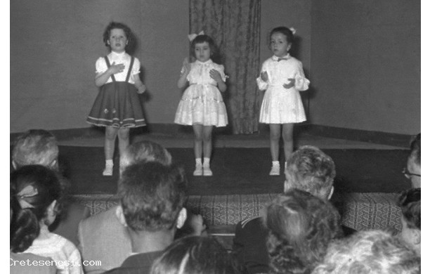 1956 - Piccole attrici al Teatrino del Prete