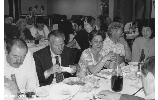 2004 - Festa del Donatore Fratres: I partecipanti a tavola