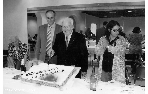 2006 - La grande torta per i 60 anni della TRANQUILLA
