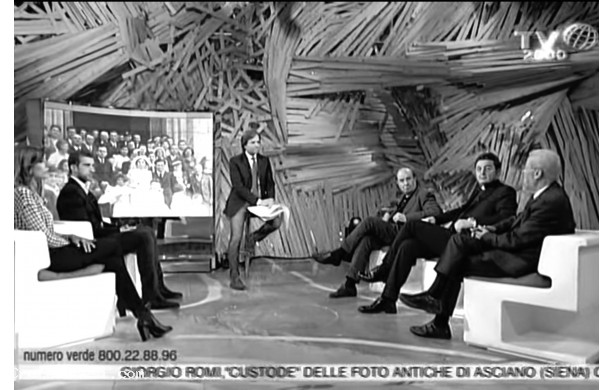 2014, Martedì 6 Maggio - Vecchie foto di Asciano in TV