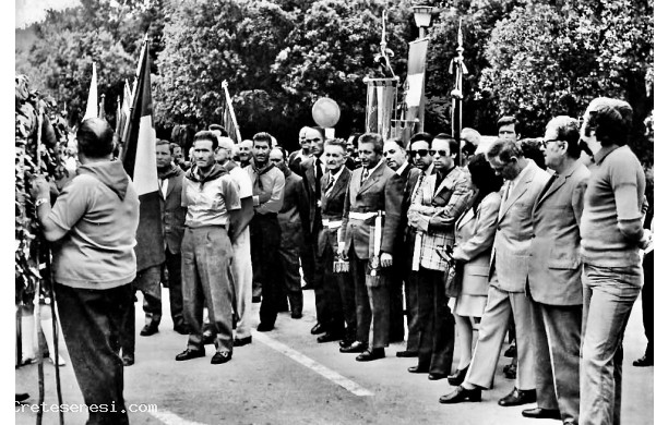 1975, 25 Aprile - Commemorazione congiunta RAPOLANO - ASCIANO