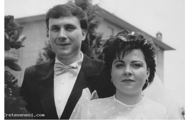 1985, Sabato 8 di Giugno - Alessandra e Claudio si sono sposati