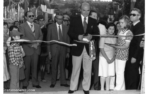 1977 - 10° Mostra Mercato Ascianese: inaugurazione