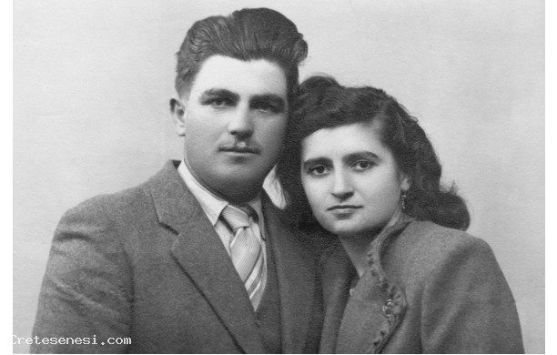 1950 - Ricordo di matrimonio: Mario e Giulia