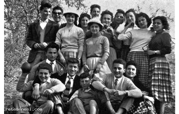 1958 - Scampagnata fra giovani promesse locali