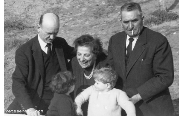 1964 - Gino e Annina Franci con l'amico Palmiero