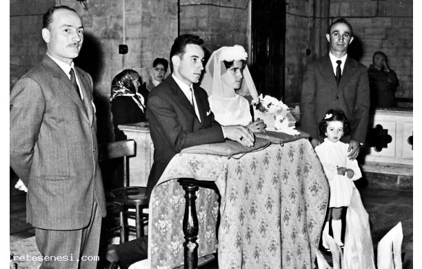 1962, Sabato 10 Novembre - I testimoni al matrimonio di Aldo e Severina
