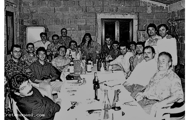 1992 - Squadra di calcetto a 5: Cena della Panzanella