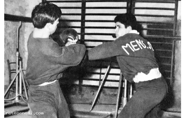 1958 - Un giovane Boxer della Mens Sana