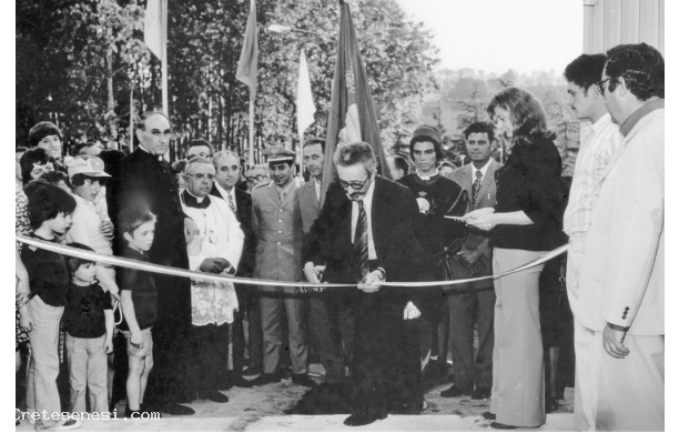 1973 - 6^ Mostra Mercato Ascianese: L'inaugurazione del Sen. Mencaraglia