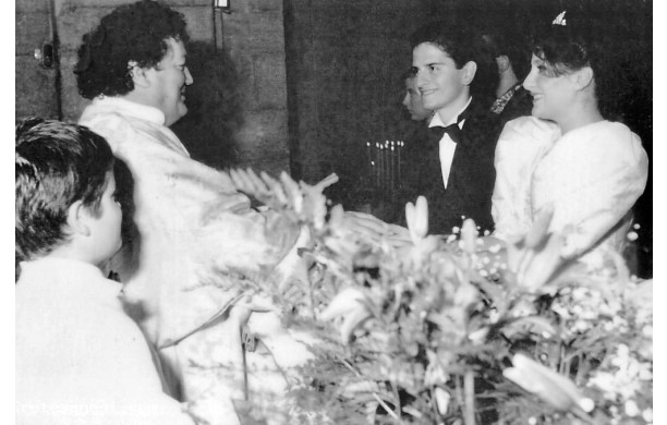 1990 - Daniela e Gianpaolo, sposi