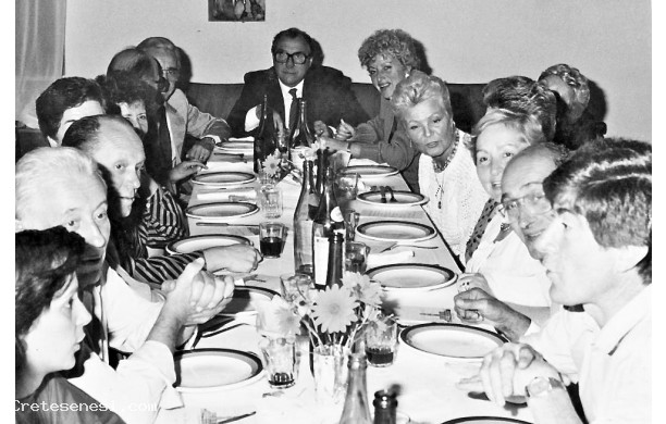 1984 - Cena dei Menciaioli, un gruppo di amici