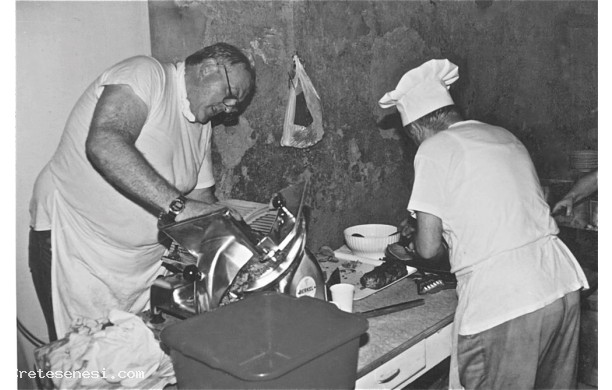 1993 - Garbo d'Oro, al lavoro in cucina