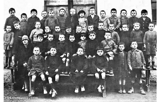 1924, stimato - Seconda Elementare numerosa