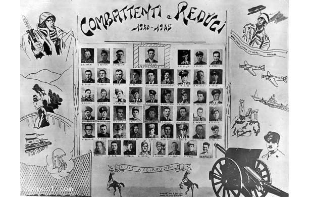 1948 - Pergamena ricordo dei Combattenti e Reduci