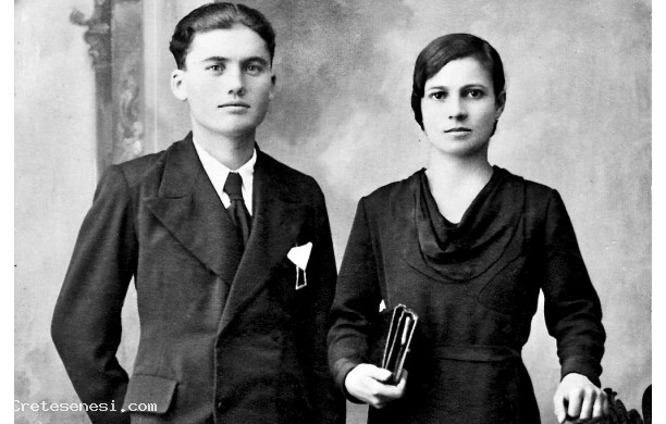 1932 - Ricordo Matrimoniale di Vittorio e Concetta