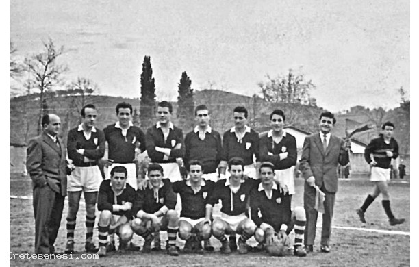 1954 - Foto ufficiale della Virtus nel campionato di Prima Divisione