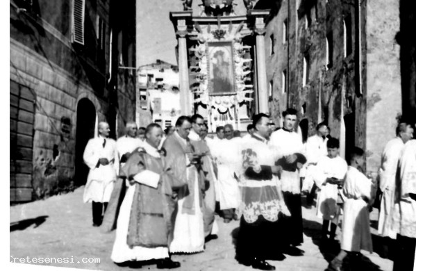 1946, terza domenica di Agosto - Processione della Madonna delle Grazie