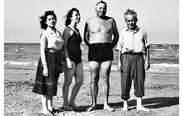 1956 - Gita dipendenti comunali a Rimini