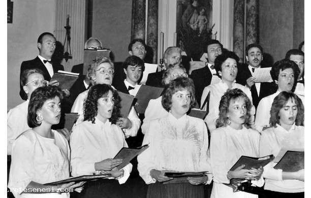 1987, Sabato 20 Giugno - La Corale in Sant'Agostino