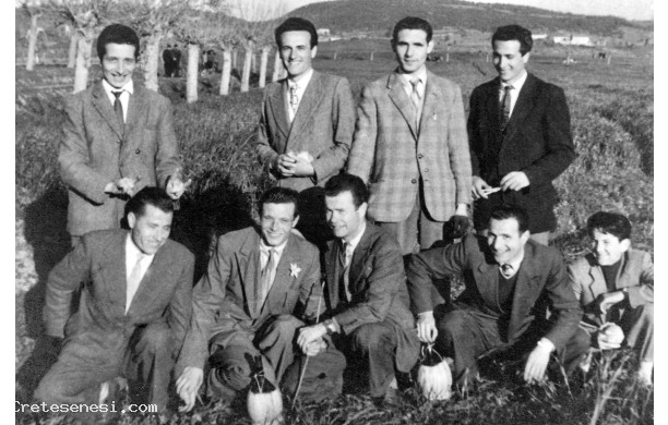 1951 - Un gruppo di amici a Pasquetta