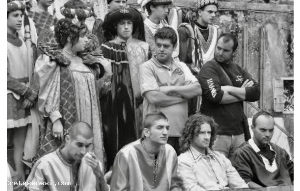 2009, Settembre - I fantini scelti per il Palio dei Ciuchi