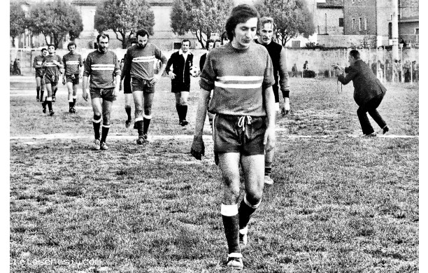 1974, Domenica 14 Aprile - Fine partita: Virtus Asciano - Staggia