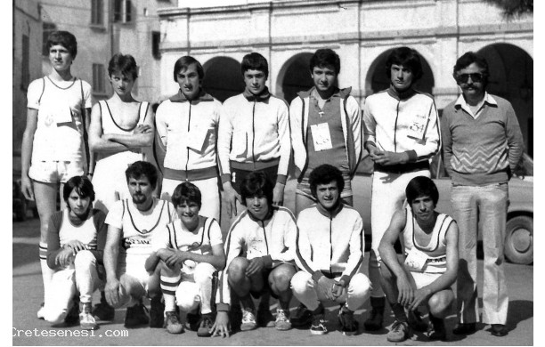 1977 - I podisti AscianoMobili in trasferta a Foiano