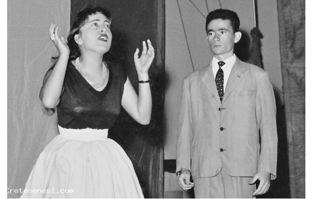 1959, 30 Agosto - Si recita: LA TRISARCA, rappresentazione teatrale a episodi
